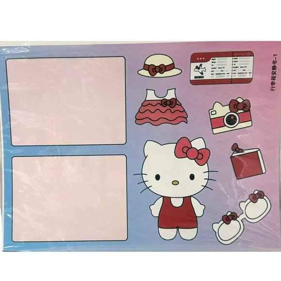 🎄 Advent Calendar 24 Days Hello Kitty Pink 38pc Christmas - Picture 3 of 12